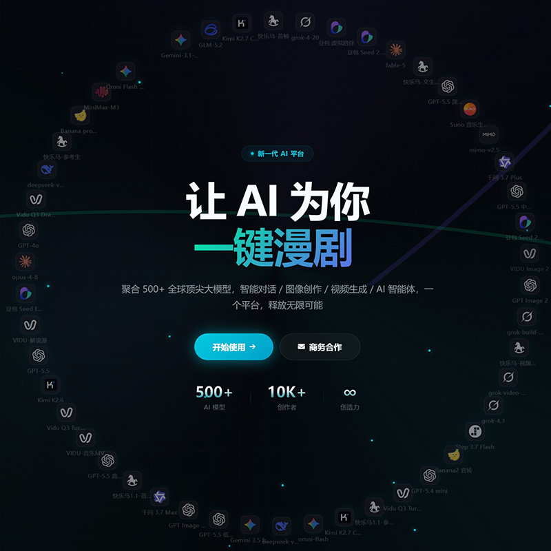 菁选灵创技术平台图